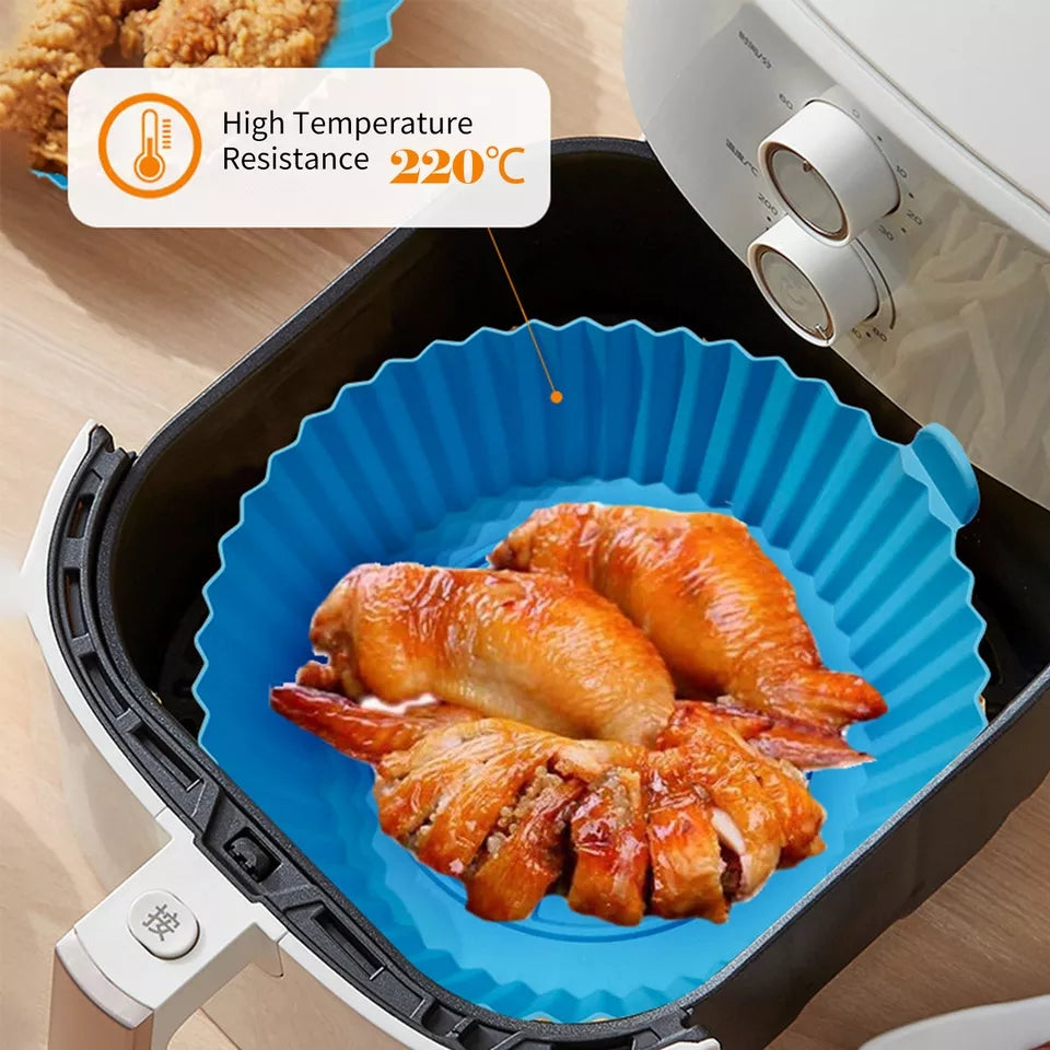 Set X6 Cestas Silicona Air Fryer